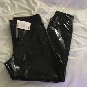 ASOS RIVINGTON High Waisted Jeggings in Vinyl